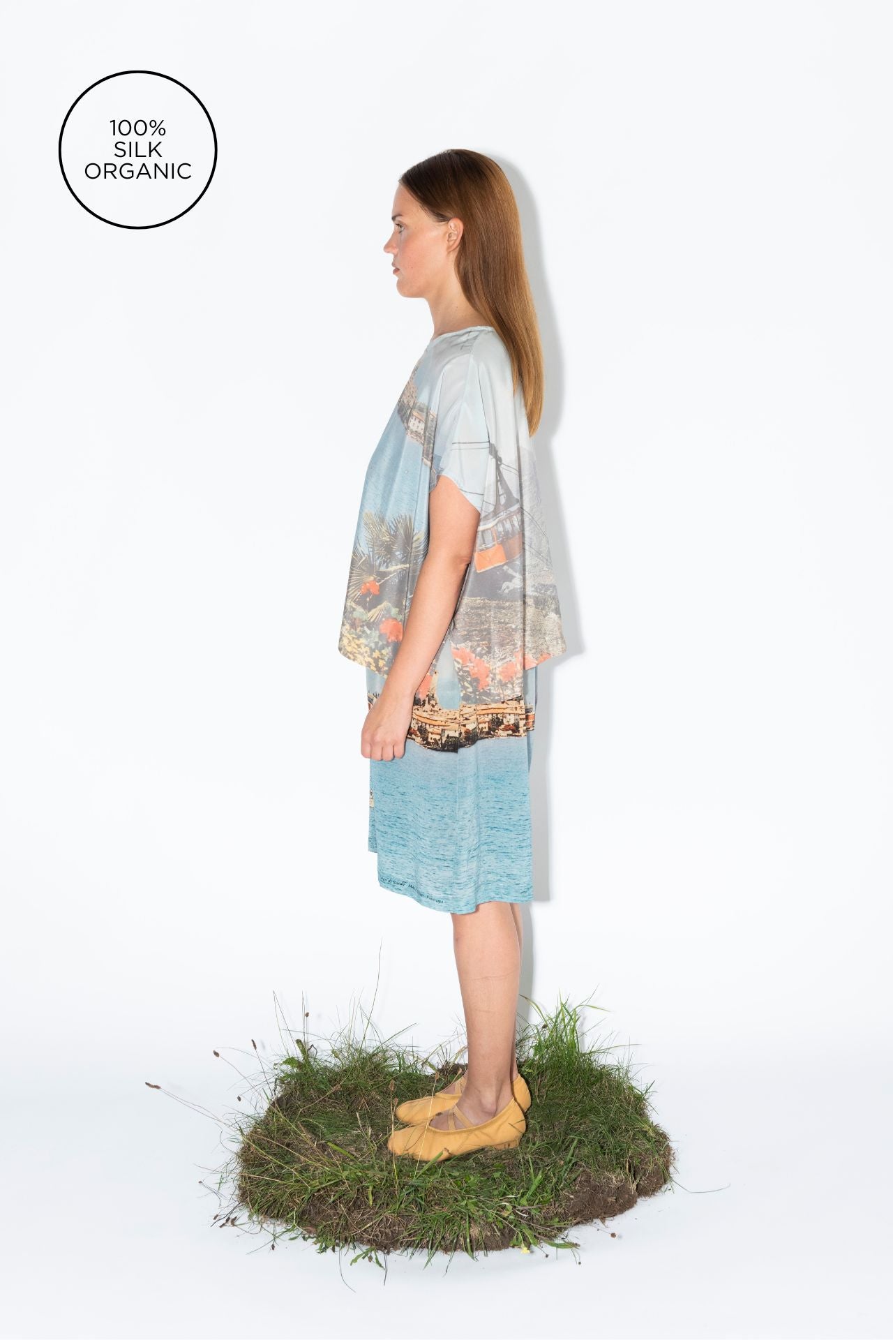 Silk Ponchotop