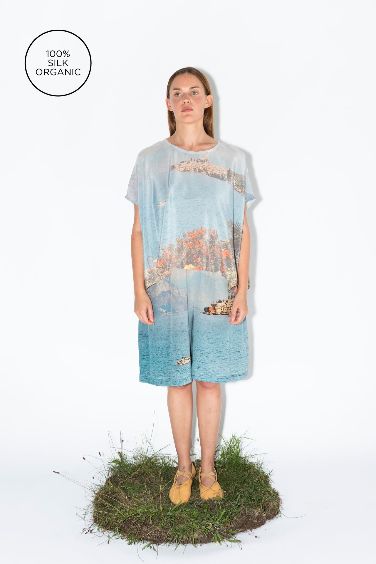 Silk Ponchotop