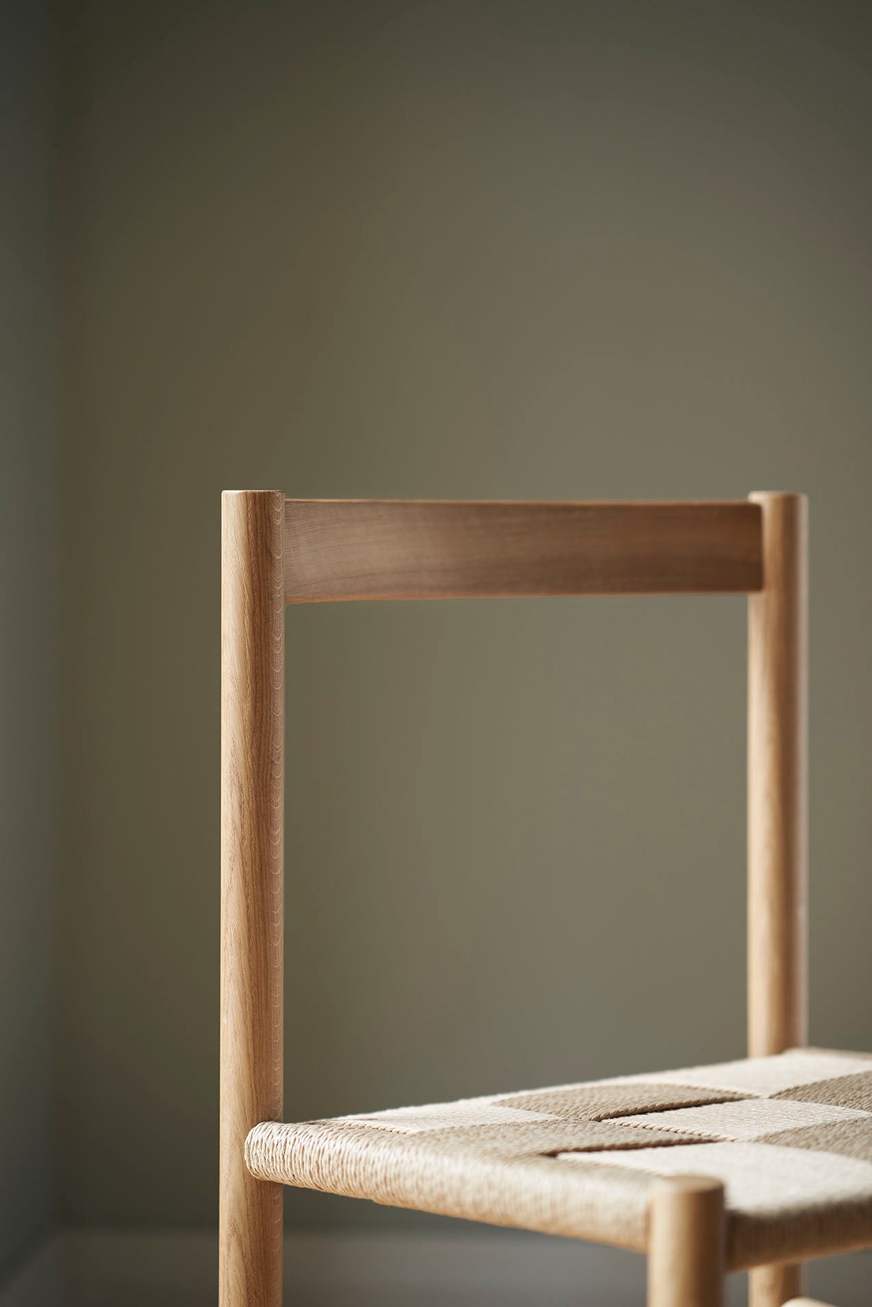 Chaise J178 Lønstrup avec assise tressée