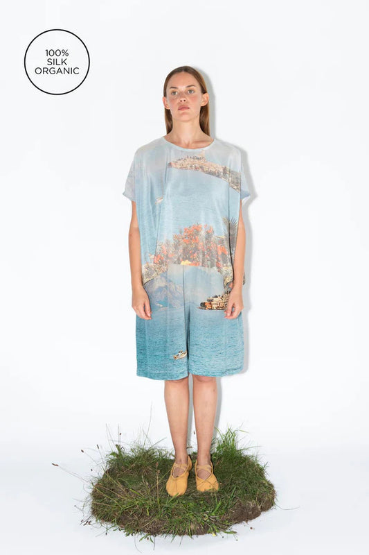 Silk Ponchotop