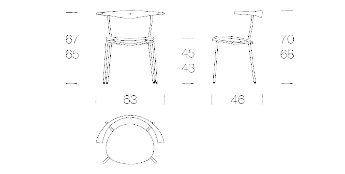 pp701 Minimal Chair