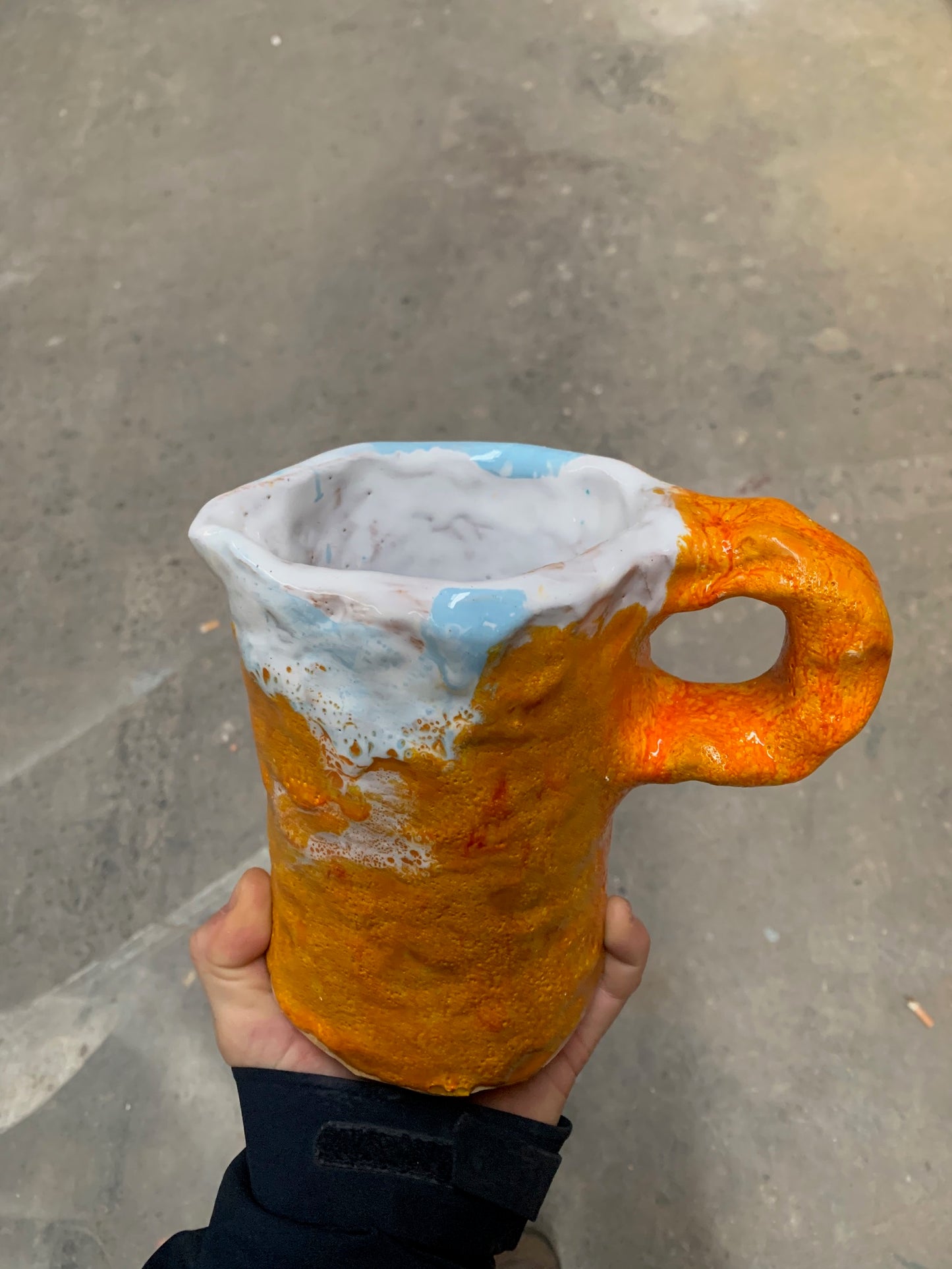 Studio Pitcher Orange/Multicolore