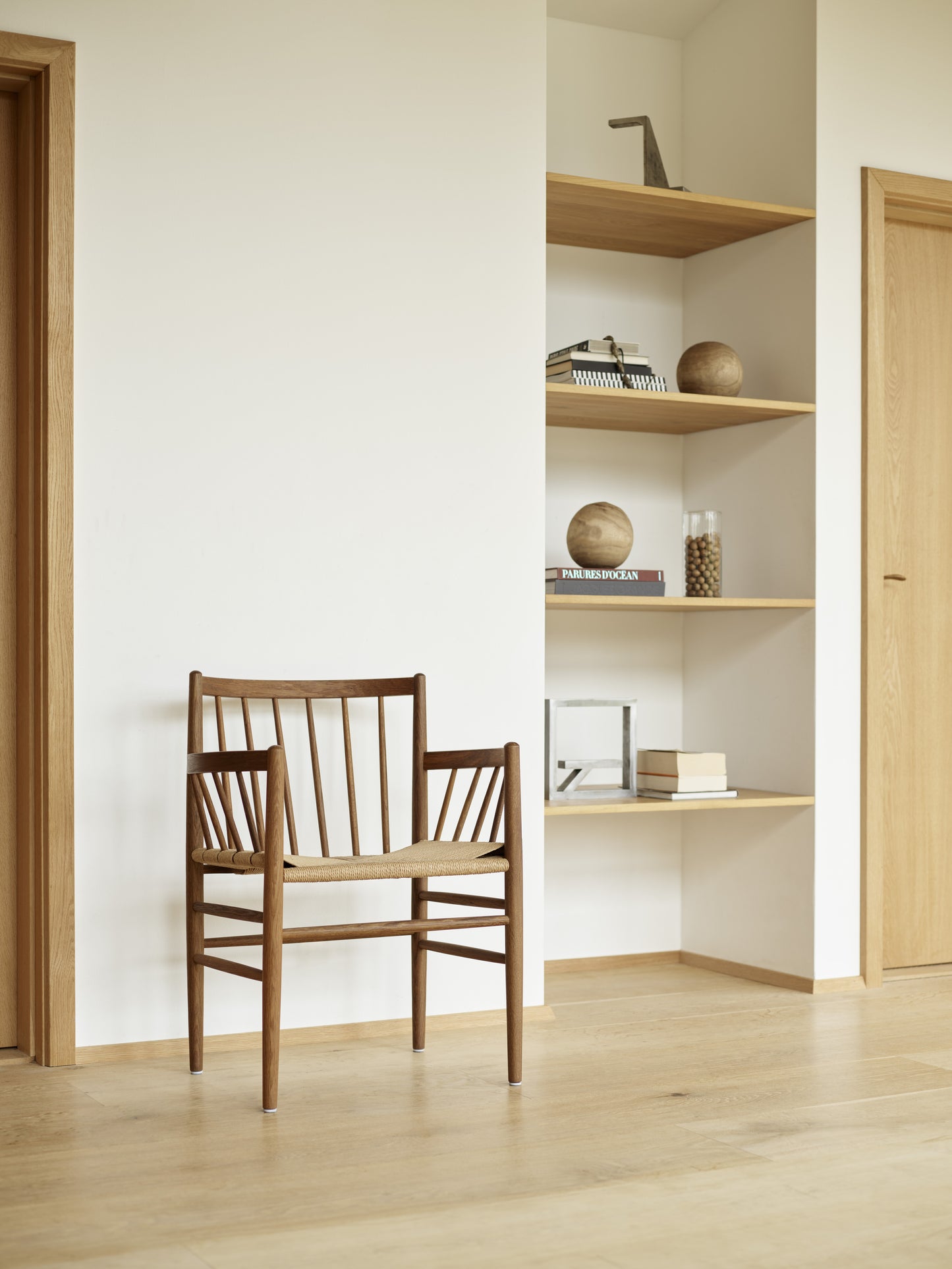 J81 chair in natural oiled oak