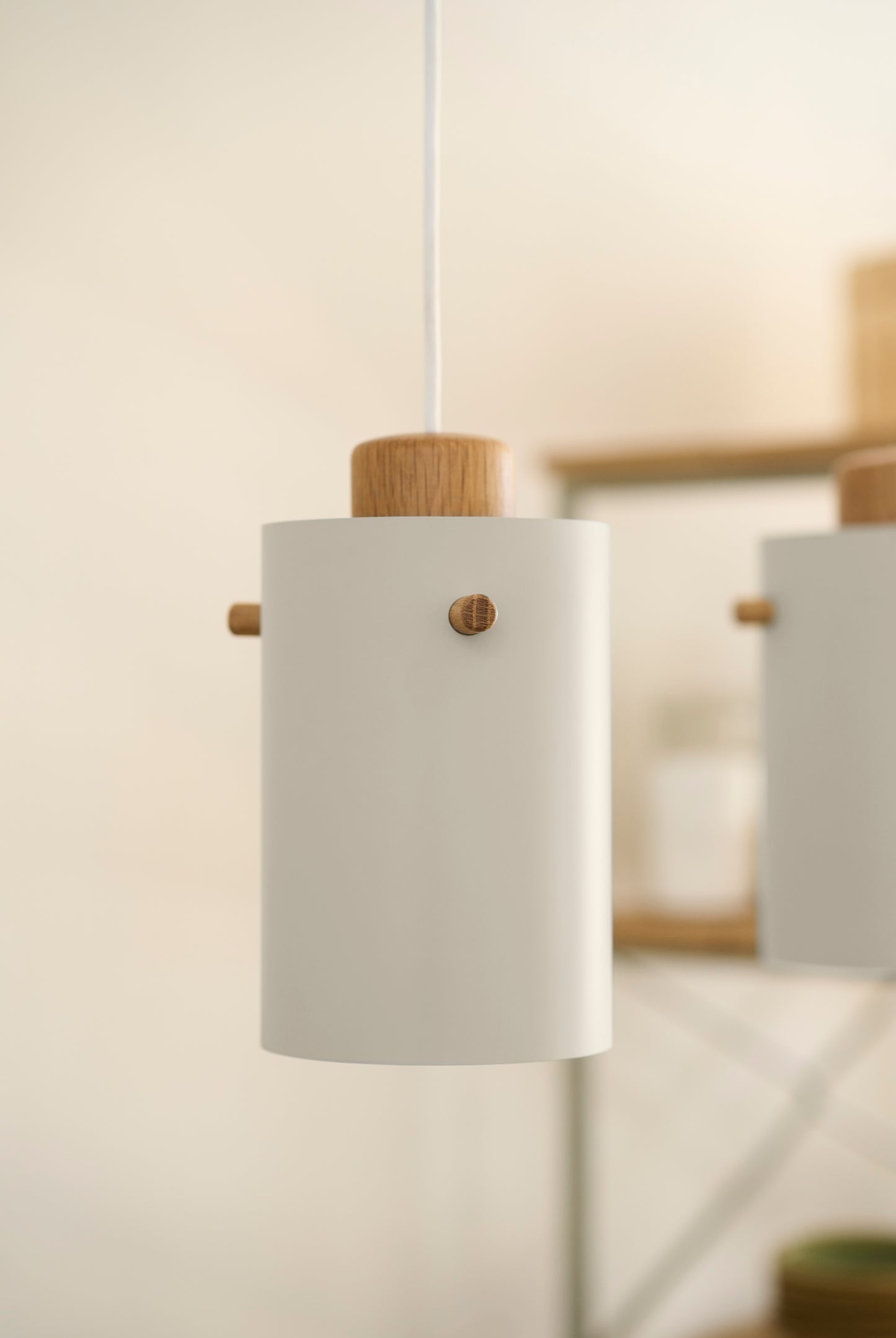 Luminaire à suspension U10 blanc